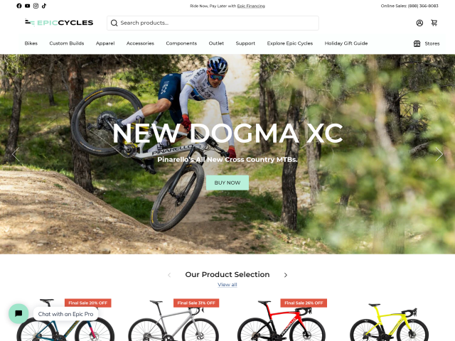 Epic Cycles Store